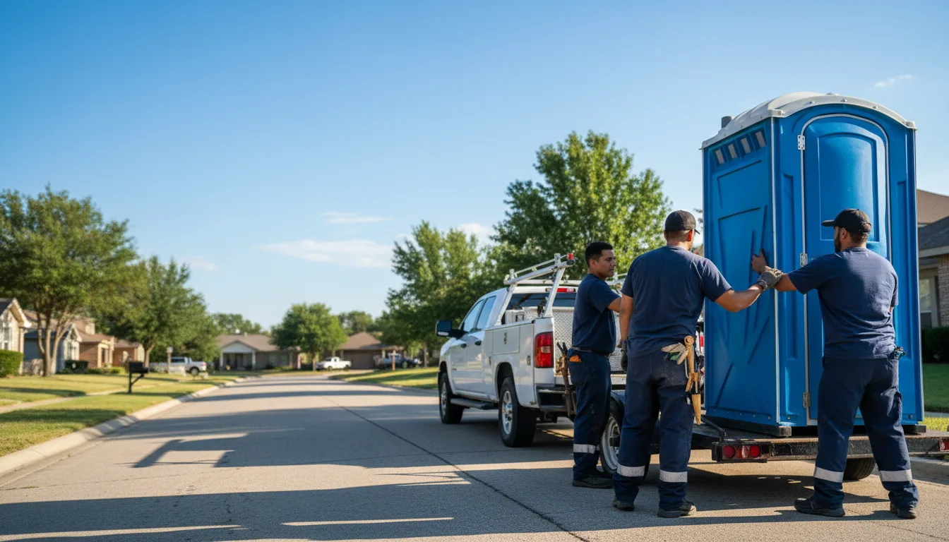 Portable Toilet Rental in Columbus, KS near me